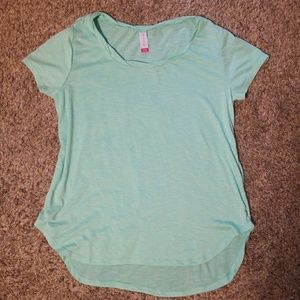 No Boundaries Solid Mint Top